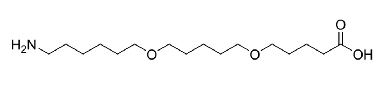 5-((5-((6-aminohexyl)oxy)pentyl)oxy)pentanoic acid
