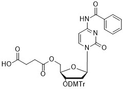 3'-ODMTr-2'-dC(Bz)-5'-succinate
