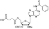 3'-ODMTr-2'-OMe-A(Bz)-5'-succinate