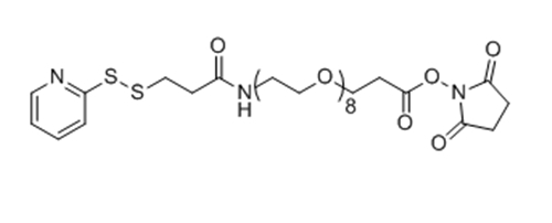 SPDP-PEG8-NHS ester