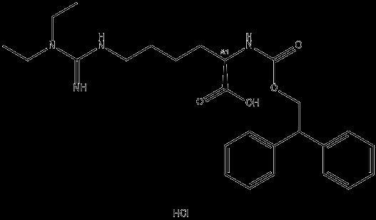 Fmoc-D-Homo Arg (Et)2-OH. HCl