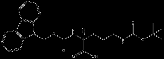Fmoc-α-Me-D-Orn(Boc)-OH