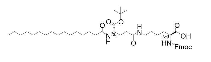 Fmoc-Lys-(Pal-Glu-OtBu)-OH