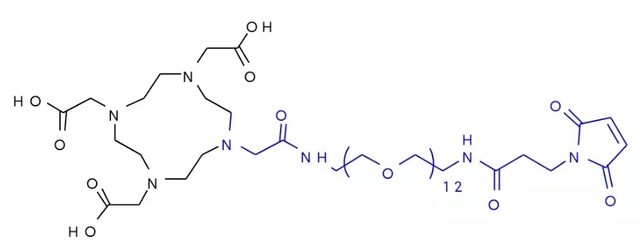 liquid high purity for humans DOTA-PEG12-MIPA 