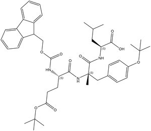 Fmoc-Glu(OtBu)-α-Me-Tyr(tBu)-Leu-OH