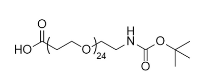 Chemical custom 95% BOC-PEG24-CH2CH2COOH 