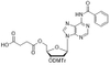 3'-ODMTr-2'-dA(Bz)-5'-succinate