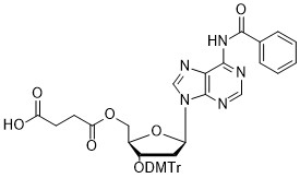3'-ODMTr-2'-dA(Bz)-5'-succinate