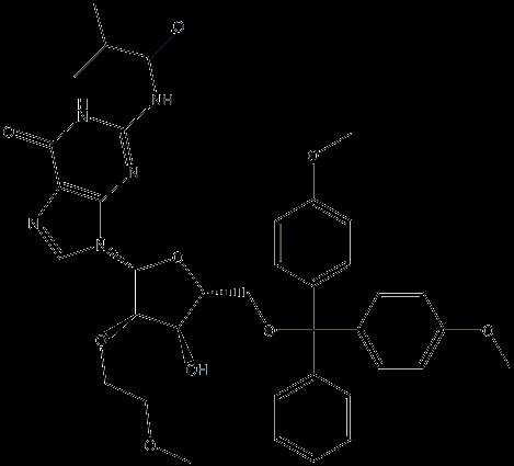 5'-O-DMTr-2'-O-MOE-rG(iBu)