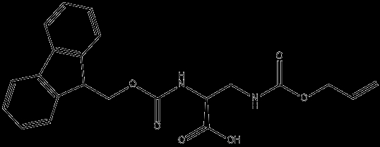 Fmoc-Dap(Alloc)-OH