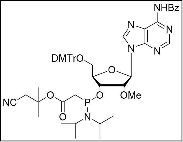 DMTr-2-OMe-A(Bz) PACE amidite