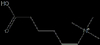 5-carboxy-N,N,N-trimethylpentan-1-aminium