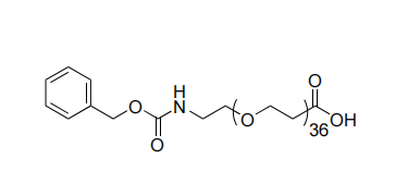 crosslinking agents heterobifunctional 95% CBZ-PEG36-CH2CH2COOH