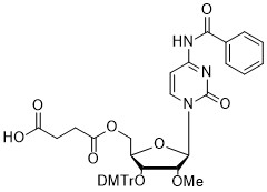 3'-ODMTr-2'-OMe-C(Bz)-5'-succinate