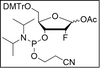 5-O-DMTr-1-O-Ac-2-F-2-deoxyribofuranose-3-CE-Phosphoramidite