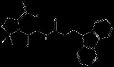Fmoc-Gly-Ser[Psi(Me,Me)pro]-OH