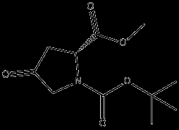 Methyl N-Boc-4-keto-D-prolinate