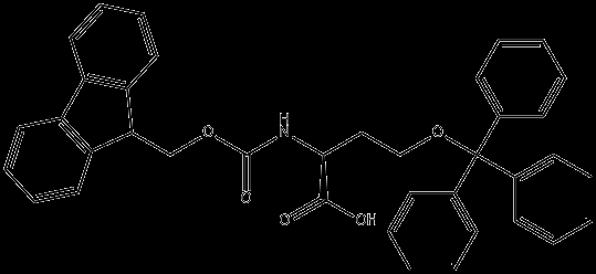 Fmoc-homo-Ser(Trt)-OH