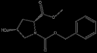 Methyl N-Cbz-cis -4-Hydroxy-D-prolinate
