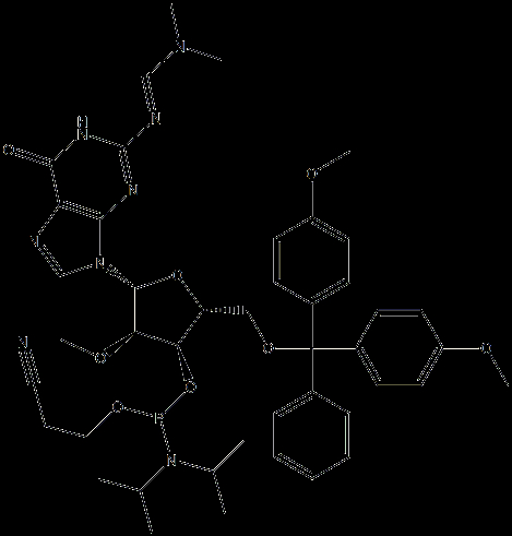 DMT-2'-OMe-G(dmf)-CE-Phosphoramidi