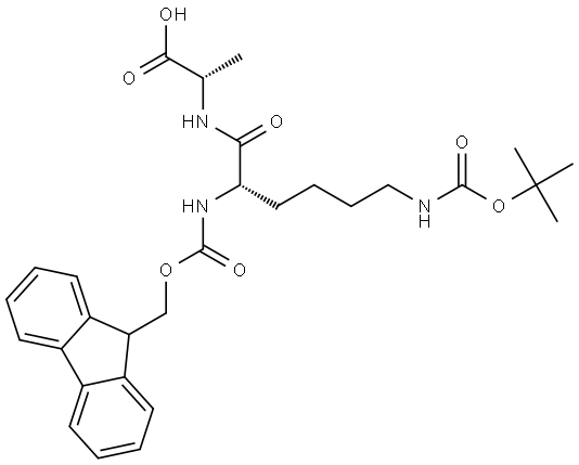 Fmoc-Lys(Boc)-Ala-OH