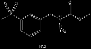 methyl (S)-2-amino-3-(3-(methylsulfonyl)phenyl)propanoate hydrochloride