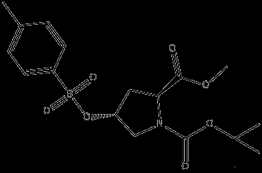 N-Boc-trans-4-tosyloxy-L-proline methyl ester