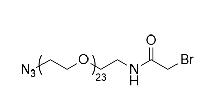 Bromoacetamido-PEG23-azide