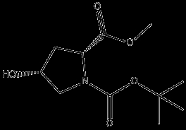 methyl cis-1-boc-4-hydroxy-d-prolinate