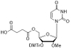 3'-ODMTr-2'-OMe-U-5'-succinate