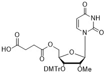 3'-ODMTr-2'-OMe-U-5'-succinate