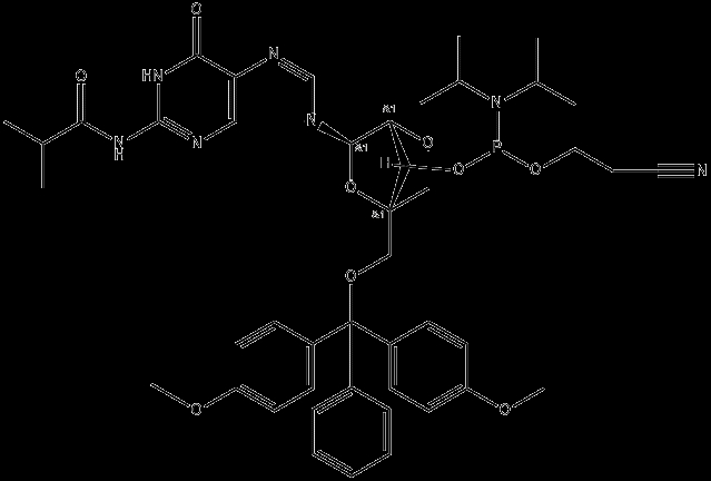 N2-iBu-2'-O-4'-C-Locked-Gr-CE-Phosphoramidite