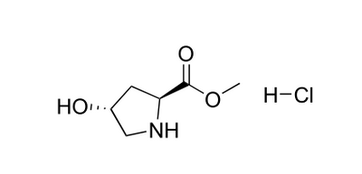 off white powder synthesized lab (S)-4-Hydroxy-D-proline Methyl Ester Hydrochloride 