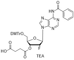 2'-F-dA(Bz)-3'-succinate, TEA salt