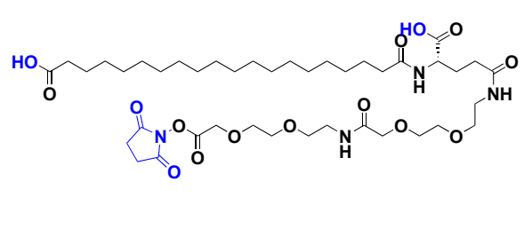 API High Purity Crystal C20-Glu-AEEA-AEEA-OSU