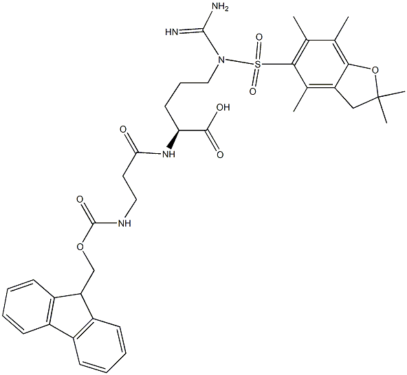 Fmoc-β-Ala-L-Arg(Pbf)-OH