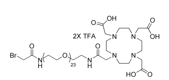 DOTA-tris(acid)-amido-PEG23-bromoacetamide