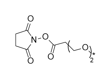 Molecular Viscous Specific M-dPEG2-NHS Ester
