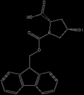 Fmoc-(4S)-4-hydroxy-D-proline